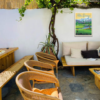 Palm Springs: Tee Time - Wood & Metal Wall Art Wood & Metal Wall Art Anderson Design Group