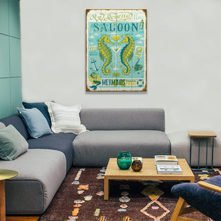 Welcome to the Seahorse Saloon: Generic - Wood & Metal Wall Art Wood & Metal Wall Art Anderson Design Group