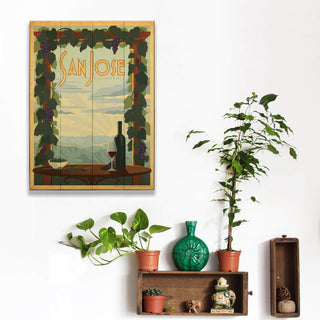 San Jose Vineyard: Generic - Wood & Metal Wall Art Wood & Metal Wall Art Anderson Design Group