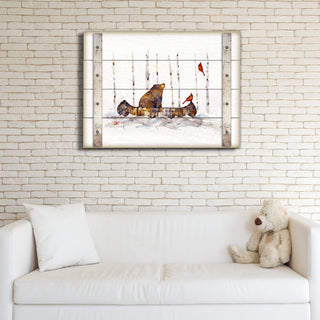 If a Bear Had a Boat - Wood Plank Wall Art Wood & Metal Wall Art Dean Crouser