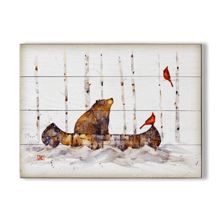 If a Bear had a Boat - Wood & Metal Wall Art Wood & Metal Wall Art Dean Crouser Wood 12" x 9"