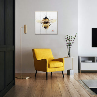 Defying Gravity Bumblebee - Wood & Metal Wall Art Wood & Metal Wall Art Dean Crouser