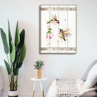 Meeting Place - Wood Plank Wall Art Wood & Metal Wall Art Dean Crouser