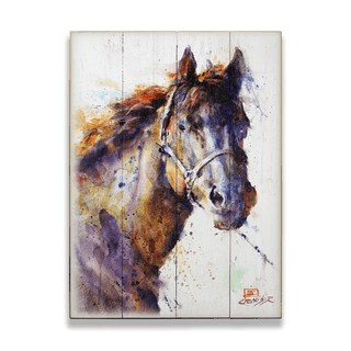 Pancho - Wood & Metal Wall Art Wood & Metal Wall Art Dean Crouser Wood 9" x 12"