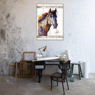 Pancho - Wood Plank Wall Art Wood & Metal Wall Art Dean Crouser