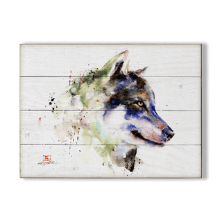 Wilderness Sentry - Wood & Metal Wall Art Wood & Metal Wall Art Dean Crouser Wood 12" x 9"