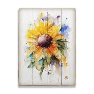 Sunflower - Wood & Metal Wall Art Wood & Metal Wall Art Dean Crouser Wood 9" x 12"