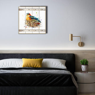 Waiting - Wood Plank Wall Art Wood & Metal Wall Art Dean Crouser