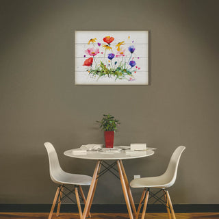 Wildflowers - Wood & Metal Wall Art Wood & Metal Wall Art Dean Crouser