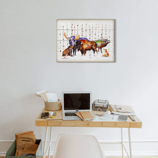 The Woodlands - Wood & Metal Wall Art Wood & Metal Wall Art Dean Crouser