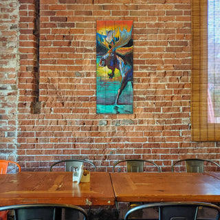Bull Moose - Wood & Metal Wall Art Wood & Metal Wall Art Ed Anderson
