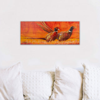Radiant Roosters – Wood & Metal Wall Art Wood & Metal Wall Art Ed Anderson