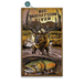 Elk and Trout at Dawn - Wood Plank Wall Art