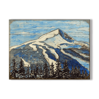 The Majesty of Big Sky - Wood & Metal Wall Art Wood & Metal Wall Art Ed Anderson Wood 9" x 12"