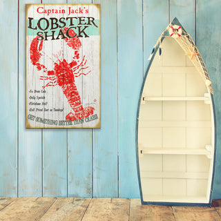 Lobster Shack - Wood & Metal Wall Art Wood & Metal Wall Art FishAye Trading Company