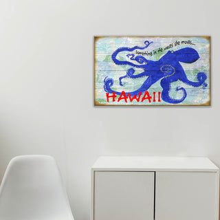 Octopus Gyo = Fish Taku - Wood & Metal Wall Art Wood & Metal Wall Art FishAye Trading Company