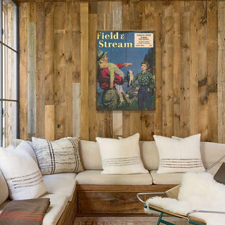 Field & Stream Cover June 1953 - Wood & Metal Wall Art Wood & Metal Wall Art Field & Stream
