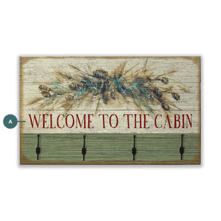 Garland Cabin Coatrack Coatrack Wall Decor Marilynn Dwyer Mason