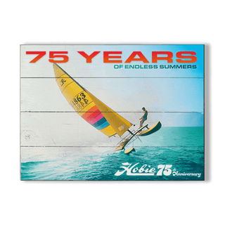 Hobie Cat Full Tilt - Wood & Metal Wall Art Wood & Metal Wall Art Hobie Wood 12" x 9"