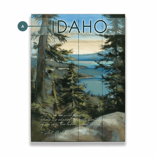 Wild Places - Wood & Metal Wall Art Wood & Metal Wall Art Marilynn Dwyer Mason Wood 17" x 23"