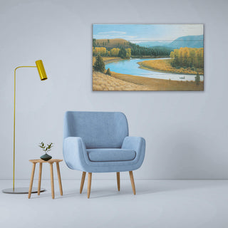 Blackfoot River - Wood & Metal Wall Art Wood & Metal Wall Art Monte Dolack