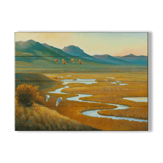 Restoring the Waters - Wood & Metal Wall Art Wood & Metal Wall Art Monte Dolack Wood 23" x 17"