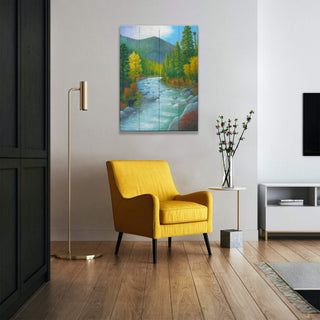 Rock Creek - Wood & Metal Wall Art Wood & Metal Wall Art Monte Dolack
