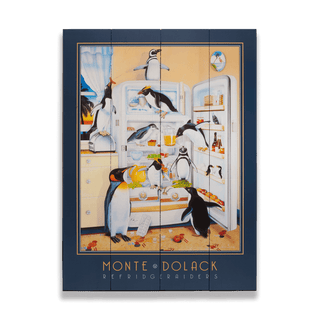 Refridgeraiders - Wood & Metal Wall Art Wood & Metal Wall Art Monte Dolack