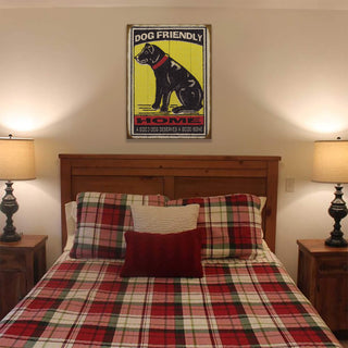 Dog Friendly Home - Wood & Metal Wall Art Wood & Metal Wall Art Meissenburg Designs