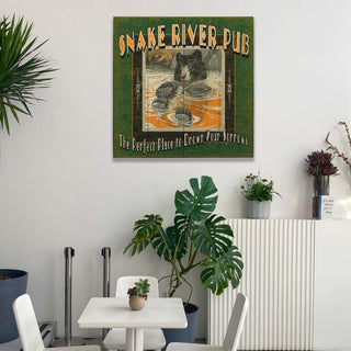 Drown Your Sorrows - Wood & Metal Wall Art Wood & Metal Wall Art Meissenburg Designs