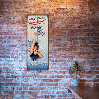 Hey There Handsome - Wood & Metal Wall Art Wood & Metal Wall Art Meissenburg Designs
