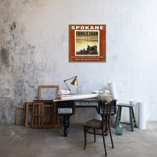 Family Farm - Wood & Metal Wall Art Wood & Metal Wall Art Curtis Publishing