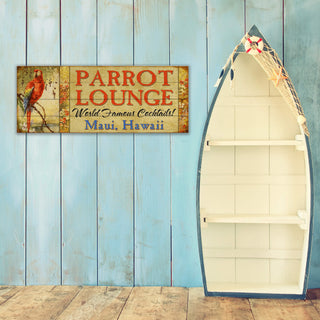 Parrot Lounge- Wood & Metal Wall Art Wood & Metal Wall Art Meissenburg Designs