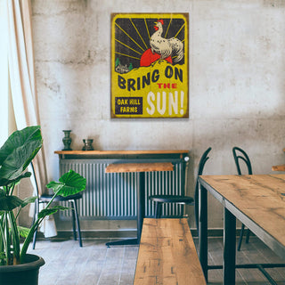 Bring On the Sun - Wood & Metal Wall Art Wood & Metal Wall Art Meissenburg Designs