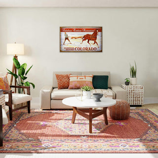 Skijoring Adventure - Wood & Metal Wall Art Wood & Metal Wall Art Meissenburg Designs