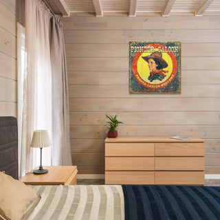 Proper Ladies Welcome - Wood & Metal Wall Art Wood & Metal Wall Art Meissenburg Designs