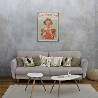 Every Bunny Welcome - Wood & Metal Wall Art Wood & Metal Wall Art Meissenburg Designs