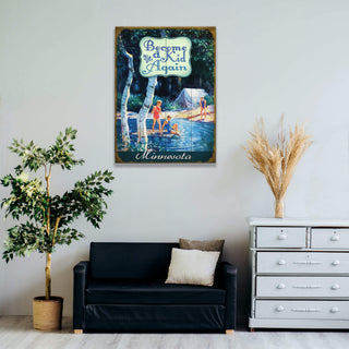 Become a Kid Again: Generic - Wood & Metal Wall Art Wood & Metal Wall Art Curtis Publishing