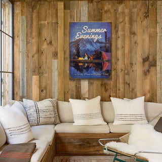 Enjoy the Summer Evenings - Wood & Metal Wall Art Wood & Metal Wall Art Meissenburg Designs
