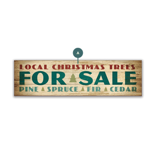 Christmas Trees for Sale - Wood & Metal Wall Art Meissenburg Designs