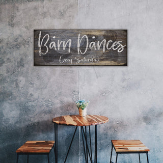 Barn Dances - Wood & Metal Wall Art Wood & Metal Wall Art Meissenburg Designs