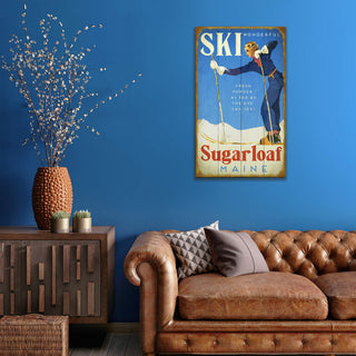 Ski Wonderful - Wood & Metal Wall Art