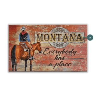 Everybody Has A Place - Wood & Metal Wall Art Wood & Metal Wall Art Meissenburg Designs Wood 14" x 8"