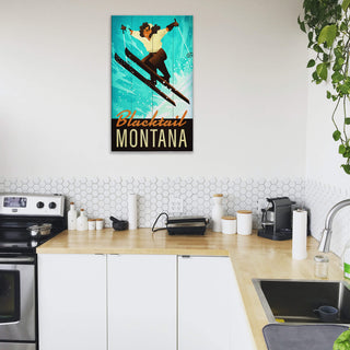 Ski Lift Off - Wood & Metal Wall Art