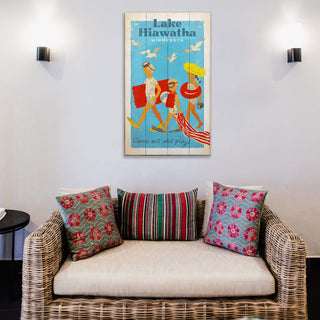 Come Out and Play at the Beach! - Wood & Metal Wall Art Wood & Metal Wall Art Meissenburg Designs