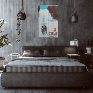 Mountain Chair Lift - Wood & Metal Wall Art Wood & Metal Wall Art Meissenburg Designs