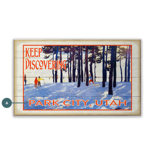 Keep Discovering - Wood & Metal Wall Art
