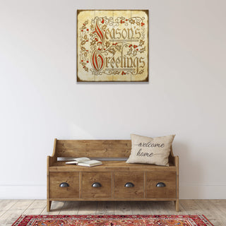 Seasons Greetings: Generic - Wood & Metal Wall Art Wood & Metal Wall Art Meissenburg Designs
