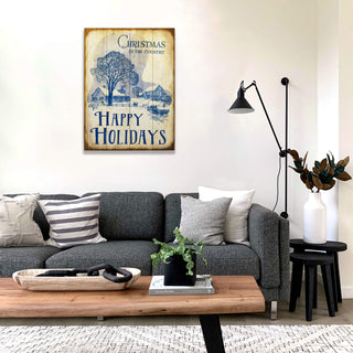 Christmas in the Country: Generic - Wood & Metal Wall Art Wood & Metal Wall Art Meissenburg Designs