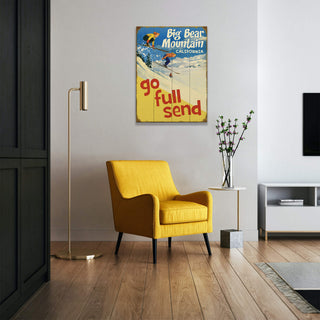 Go Full Send - Wood & Metal Wall Art Wood & Metal Wall Art Meissenburg Designs